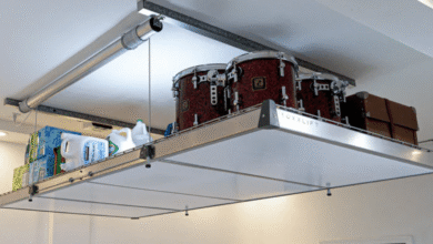 motorized garage storage lift
