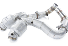 Mercedes AMG GT63 downpipe install