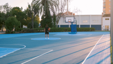 outdoor basketball flooring in India