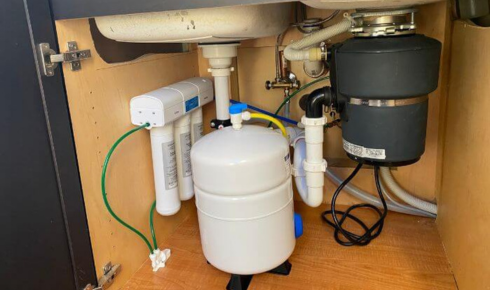 under sink reverse osmosis installation