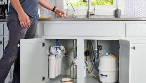 commercial reverse osmosis installation