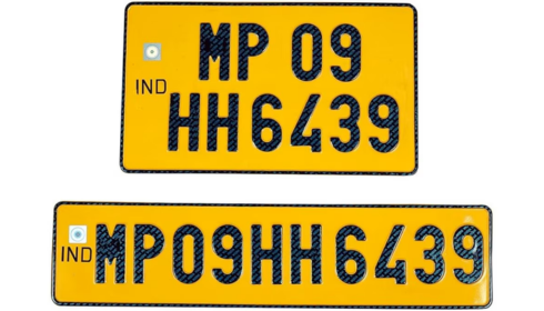 book hsrp number plate